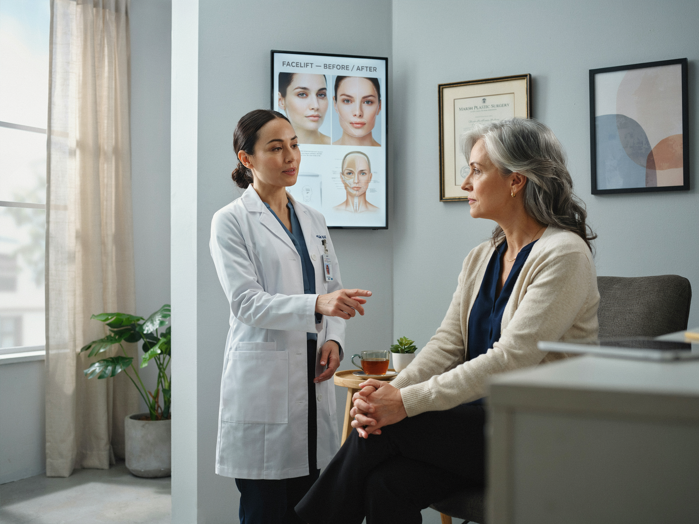 What Are the Risks and Complications of Facelift Surgery?